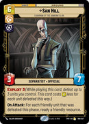San Hill - Chairman of the Banking Clan (186/257) (186/257) [Twilight of the Republic]