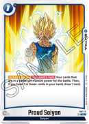 Proud Saiyan [Starter Deck: Vegeta (Mini)]