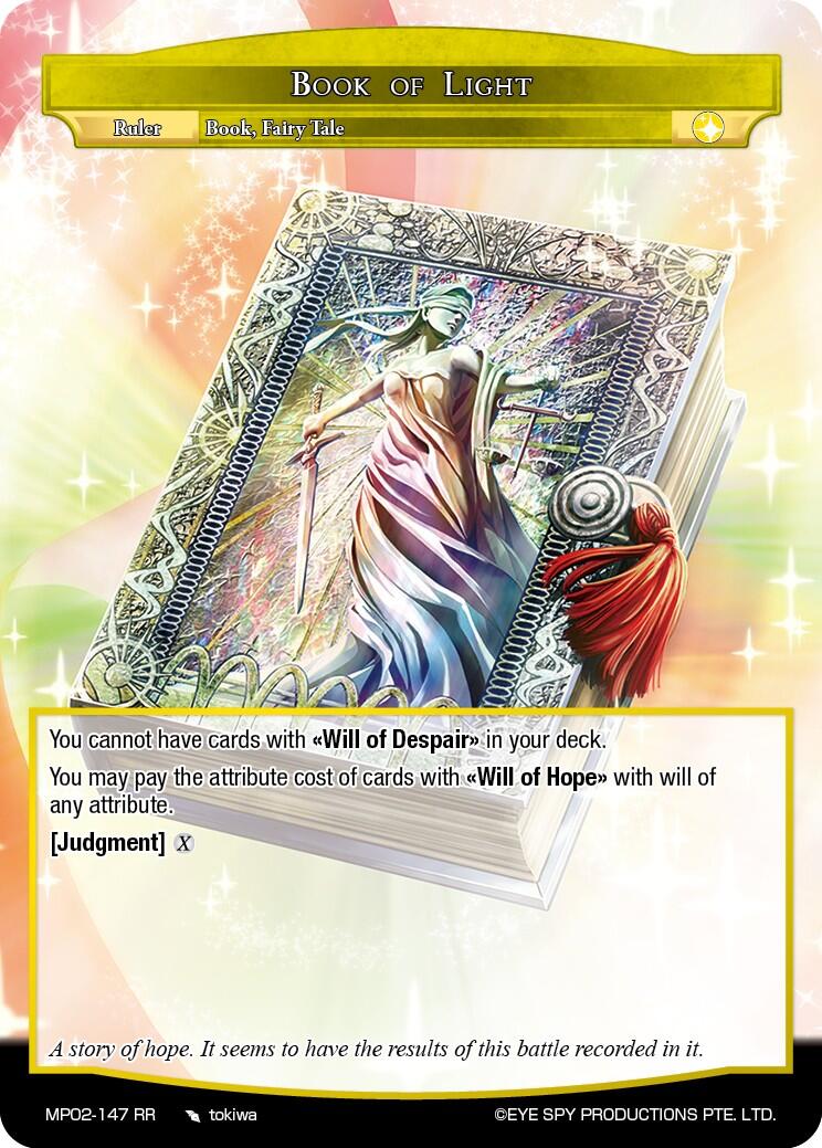 Book of Light // Re-Earth, New World Fairy Tale (MP02-147 JR) [Masterpiece Collection 02 "Fates Reunited!"]