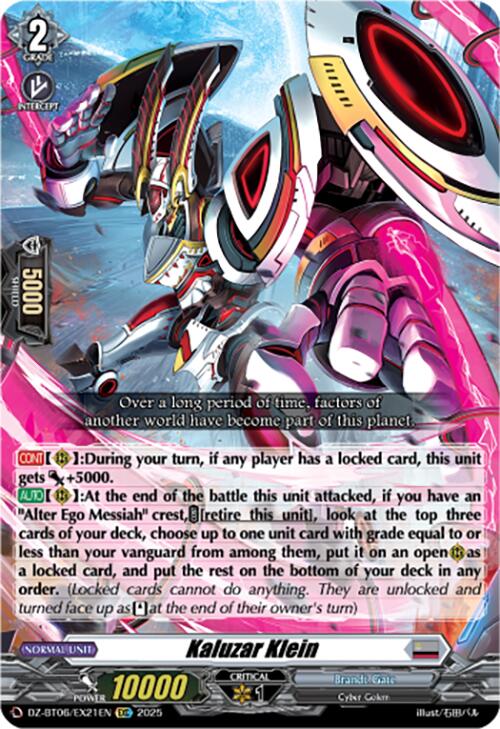Kaluzar Klein (EXC) (DZ-BT06/EX21EN) [DZ-BT06: Generation Dragenesis]