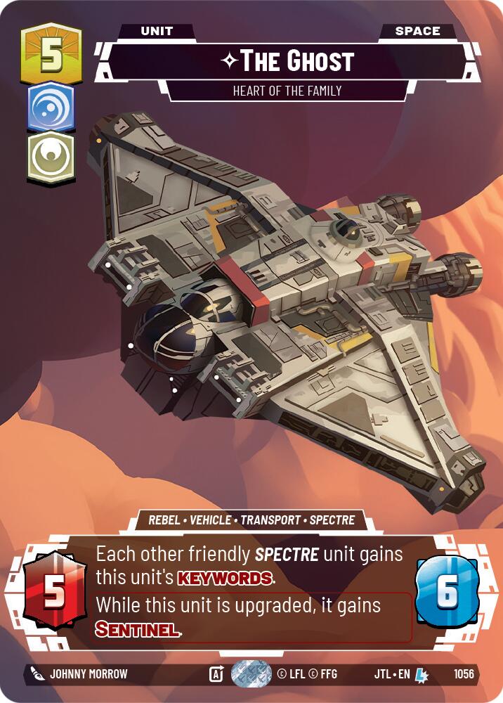 The Ghost - Heart of the Family (1056) (Prestige Foil) (1056) [Jump to Lightspeed]