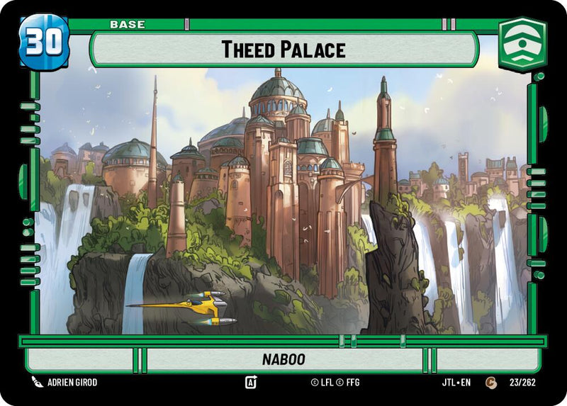 Theed Palace // Shield (023/2262 // T04/T04) (023/2262 // T04/T04) [Jump to Lightspeed]