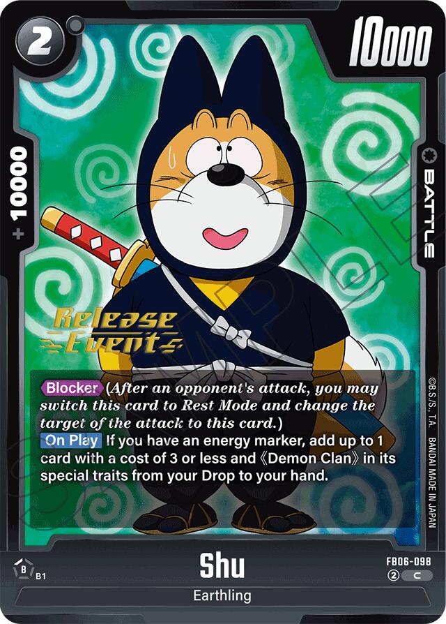 Shu [Rivals Clash Release Event Cards]