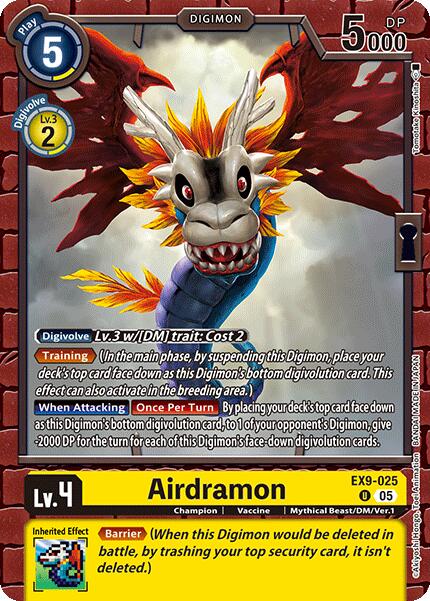 Airdramon [EX9-025] [Versus Monsters]