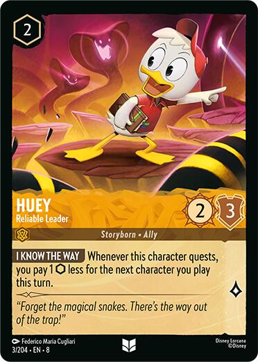 Huey - Reliable Leader (3/204) [Reign of Jafar]