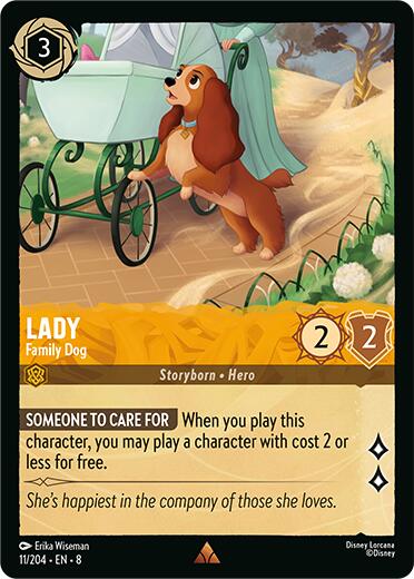 Lady - Family Dog (11/204) [Reign of Jafar]