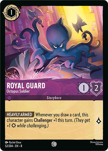 Royal Guard - Octopus Soldier (52/204) [Reign of Jafar]