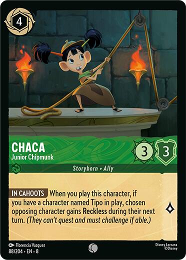 Chaca - Junior Chipmunk (88/204) [Reign of Jafar]