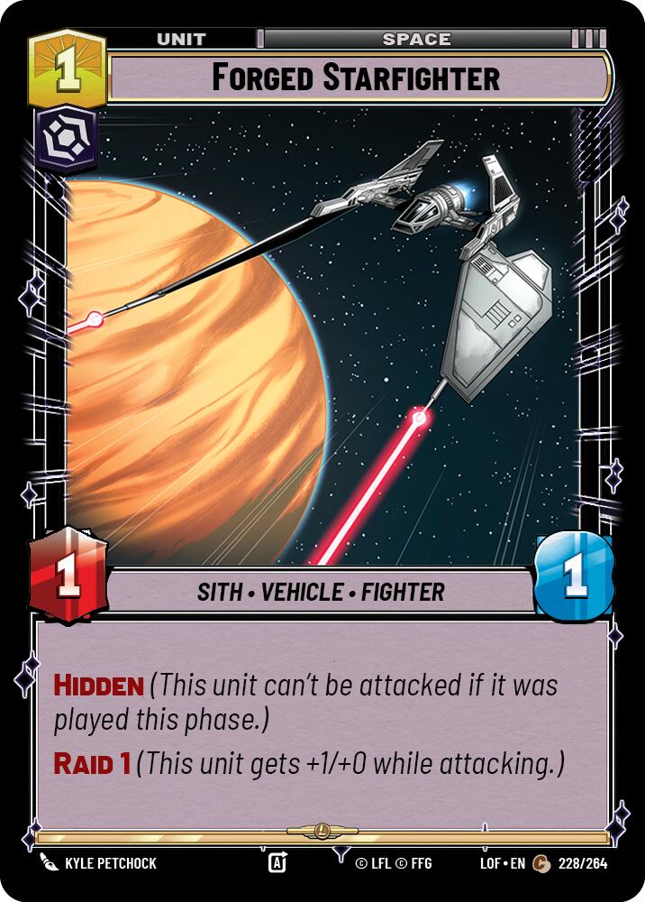 Forged Starfighter (228/264) (228/264) [Legends of the Force]