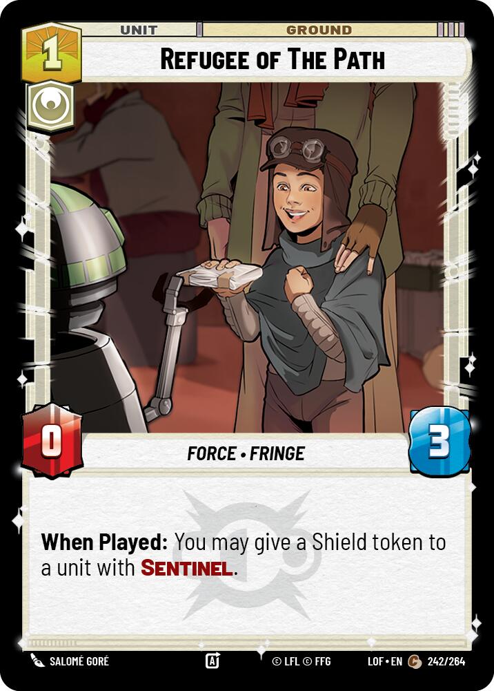 Refugee of The Path (242/264) (242/264) [Legends of the Force]