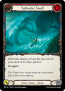 Saltwater Swell (Red) [SEA141] (High Seas)  Rainbow Foil