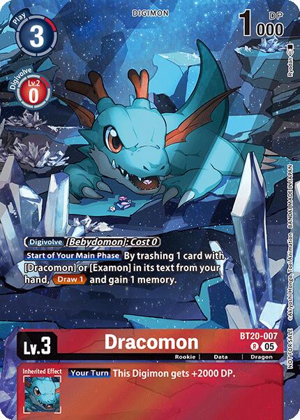Dracomon [BT20-007] (Box Topper) [Versus Monsters]