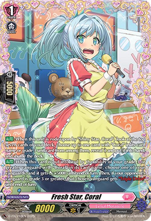 Fresh Star, Coral (D-PR/716EN) [D Promo Cards]