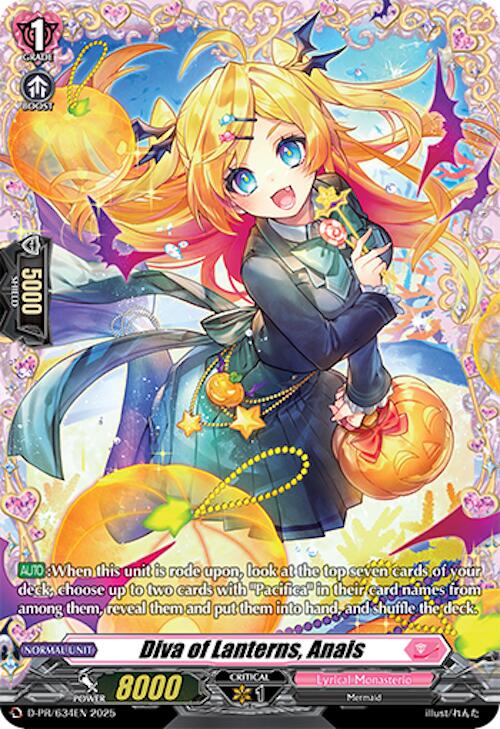 Diva of Lanterns, Anais (D-PR/634EN) [D Promo Cards]
