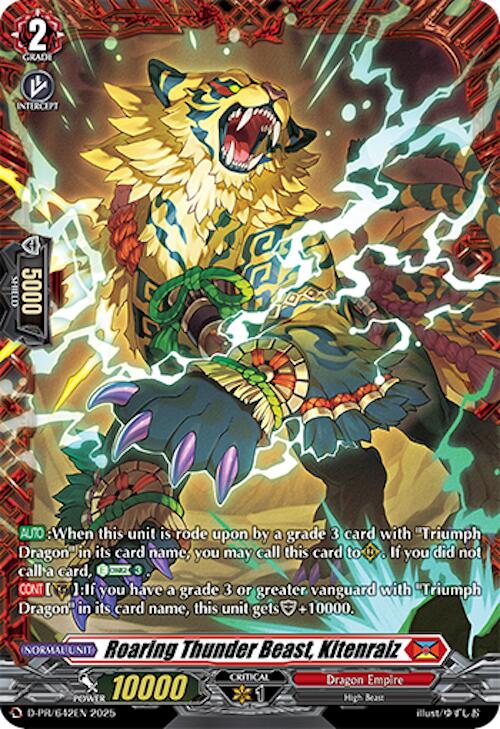 Roaring Thunder Beast, Kitenraiz (D-PR/642EN) [D Promo Cards]