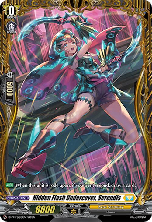 Hidden Flash Undercover, Serendis (D-PR/690EN) [D Promo Cards]
