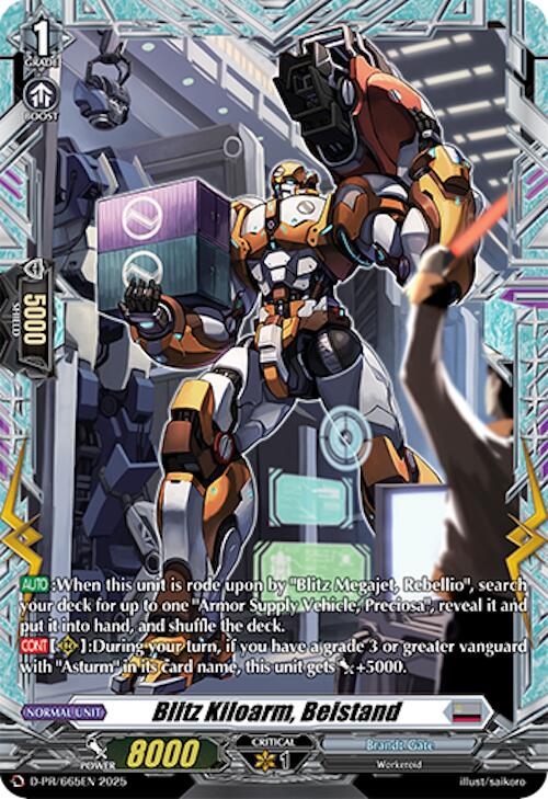 Blitz Kiloarm, Beistand (D-PR/665EN) [D Promo Cards]