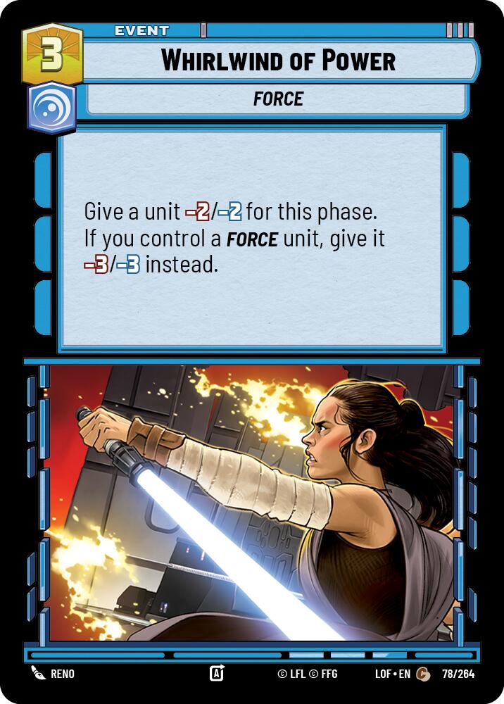 Whirlwind of Power (78/264) (78/264) [Legends of the Force]