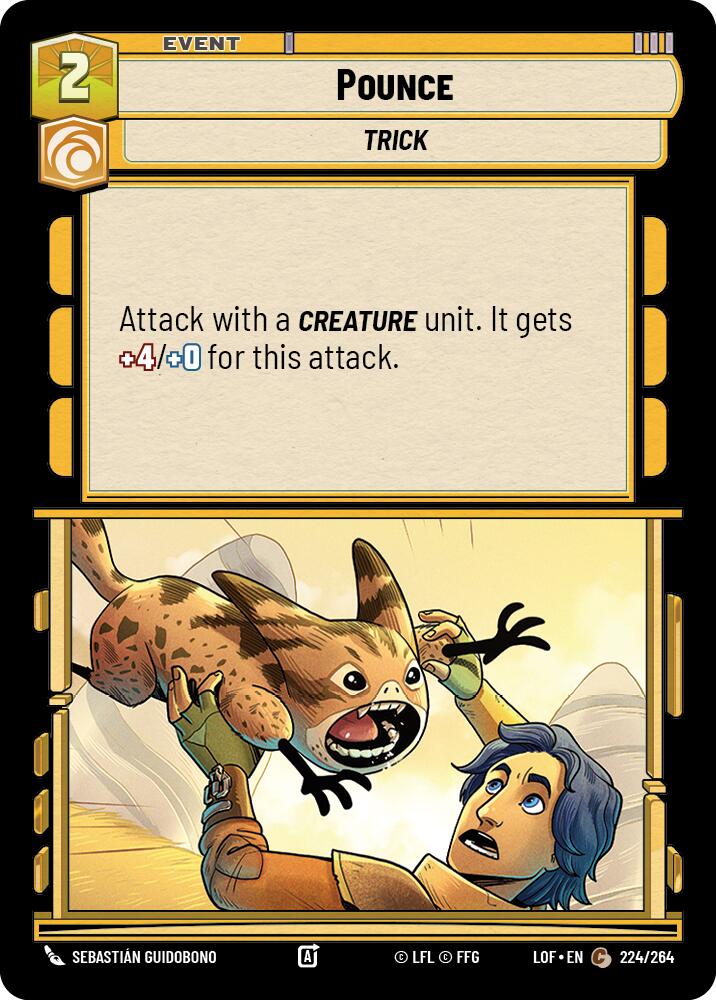 Pounce (224/264) (224/264) [Legends of the Force]