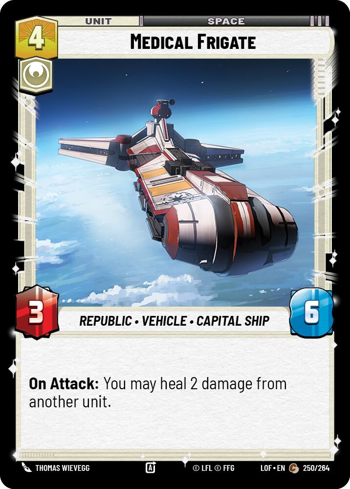 Medical Frigate (250/264) (250/264) [Legends of the Force]