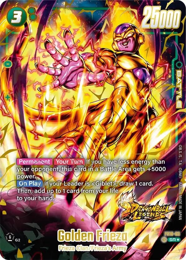 Golden Frieza (Bonus Pack Alternate Art) [Starter Deck: Giblet]