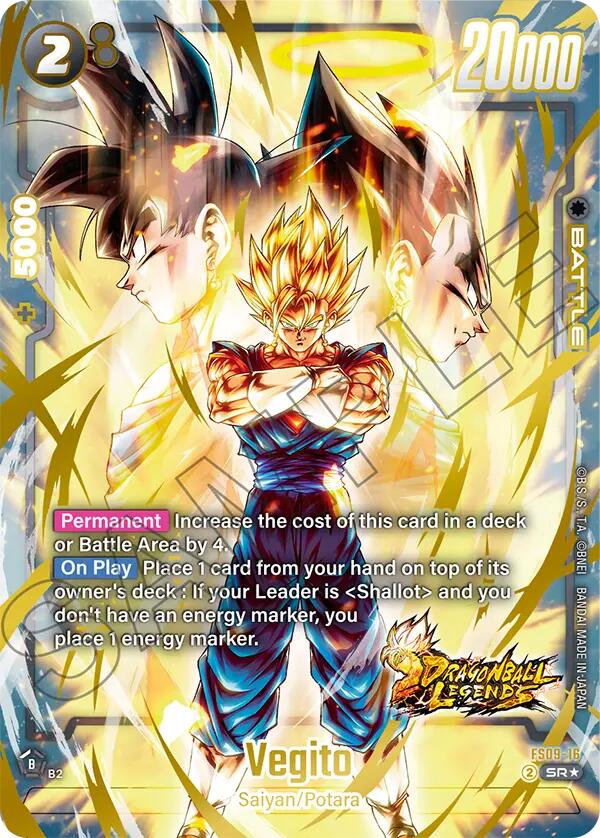 Vegito (Bonus Pack Alternate Art) [Starter Deck: Shallot]