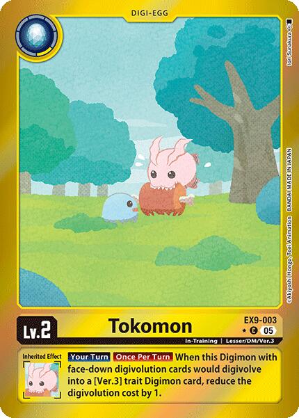 Tokomon [EX9-003] (Limited Foil) [Versus Monsters]