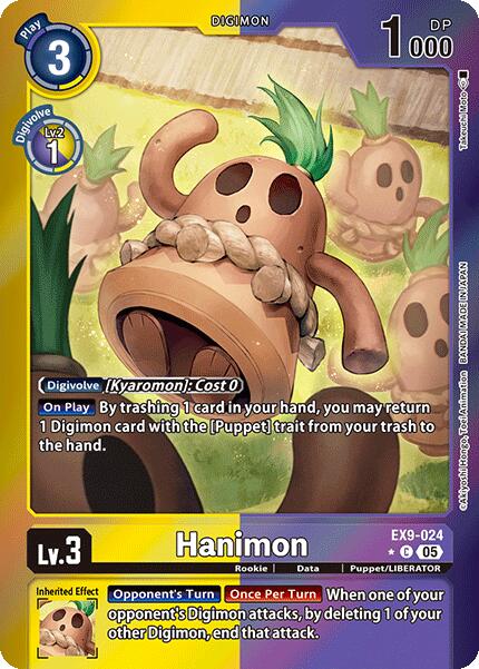 Hanimon [EX9-024] (Limited Foil) [Versus Monsters]