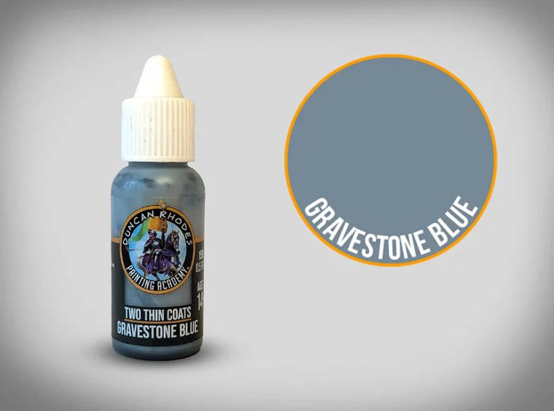 Two Thin Coats: Gravestone Blue