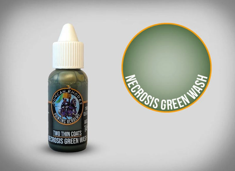 Two Thin Coats: Necrosis Green Wash