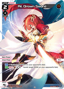 Ril, Drawn Sword (Parallel Foil) (WXDi-P08-029P[EN]) [Spread Diva]