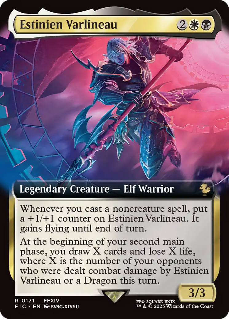 Estinien Varlineau (Extended Art) [FINAL FANTASY Commander]