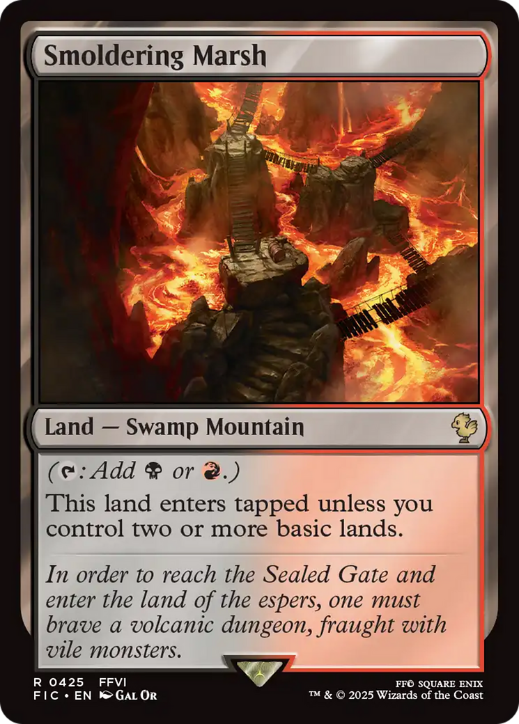 Smoldering Marsh [FINAL FANTASY Commander]