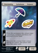Unassuming Gelatinous Serpent [Unfinity Stickers]
