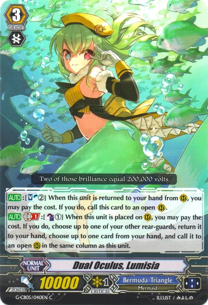 Dual Oculus, Lumisia (G-CB05/040EN) [Prismatic Divas]