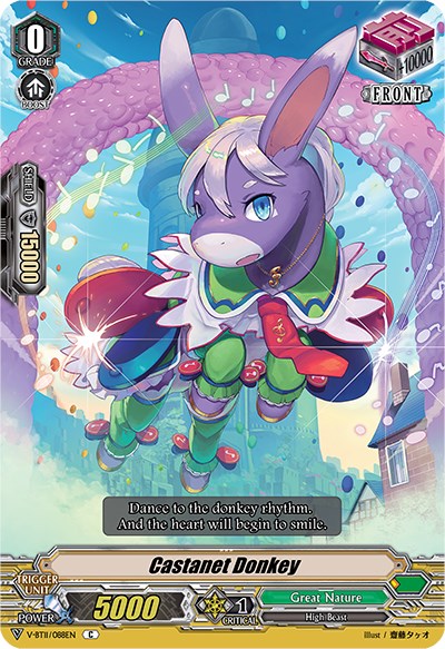 Castanet Donkey (V-BT11/088EN) [Storm of the Blue Cavalry]