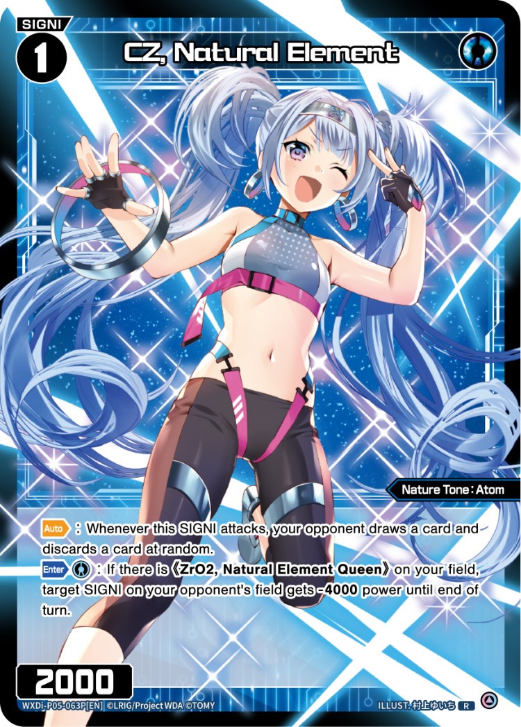 CZ, Natural Element (Parallel Foil) (WXDi-P05-063P) [Curiosity Diva]