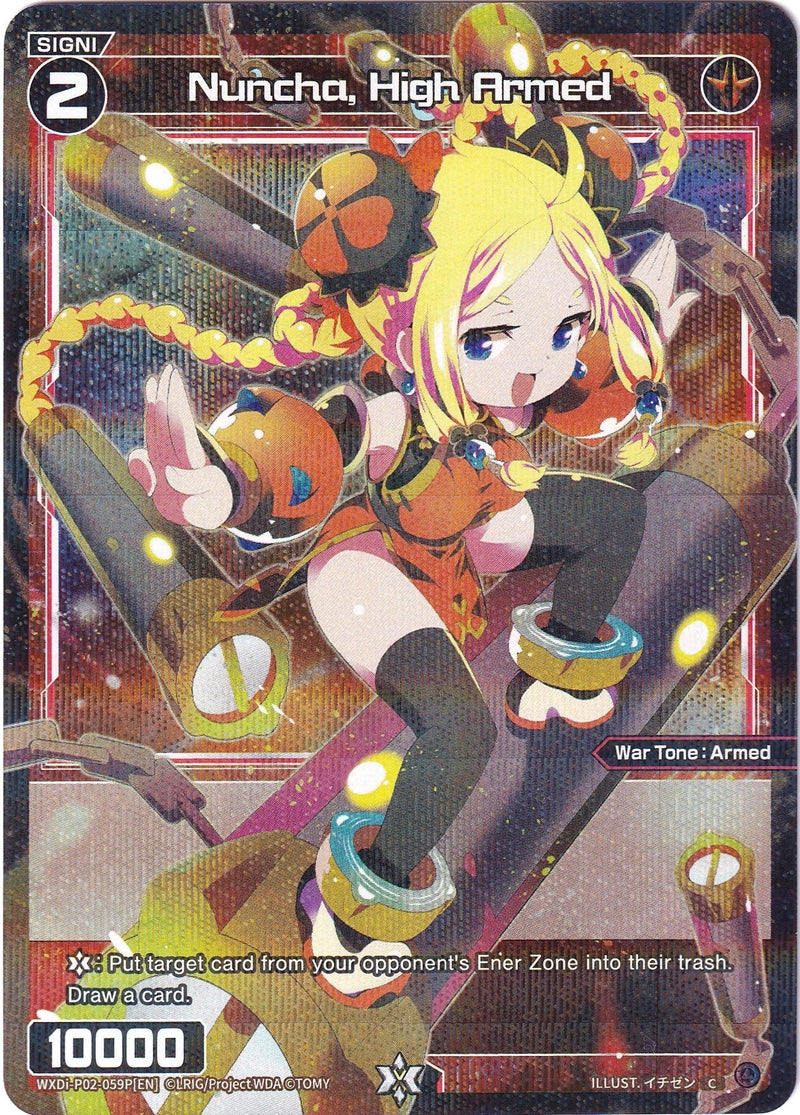 Nuncha, High Armed (Parallel Foil) (WXDi-P02-059P) [Changing Diva]
