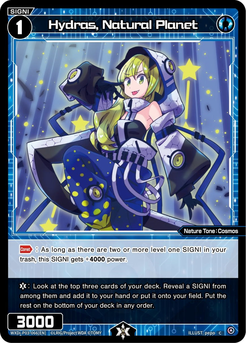 Hydras, Natural Planet (WXDi-P03-066) [Standup Diva]