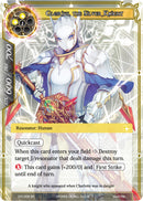 Glorius, the Silver Knight (Textured Foil) (CFC-006) [Curse of the Frozen Casket]