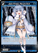 Jack Frost, Azure Evil (Parallel Foil) (WXDi-P06-063P[EN]) [Welcome Back Diva: selector]