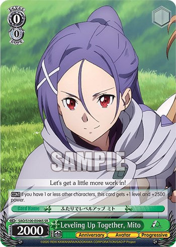Leveling Up Together, Mito [Sword Art Online Animation 10th Anniversary]