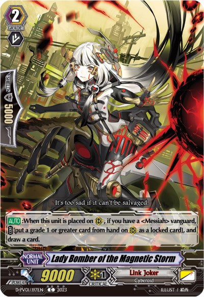Lady Bomber of Magnetic Storm (D-PV01/197EN) [D-PV01: History Collection]