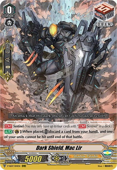 Dark Shield, Mac Lir (V-SS07/014EN) [Clan Selection Plus Vol.1]