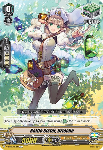 Battle Sister, Brioche (V-BT08/057EN C) [Silverdust Blaze]
