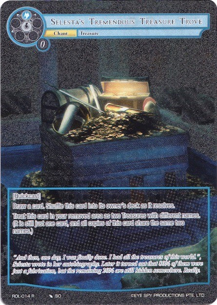 Selesta's Tremendous Treasure Trove (Full Art) (ROL-014) [Rebirth of Legend]