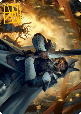 Ritual Guardian Art Card (Gold-Stamped Signature) [Innistrad: Midnight Hunt Art Series]