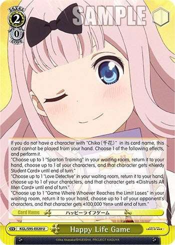 Happy Life Game [Kaguya-Sama: Love is War?]