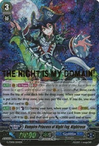 Vampire Princess of Night Fog, Nightrose (Hot Stamped) (G-TD08/004EN) [Vampire Princess of the Nether Hour]