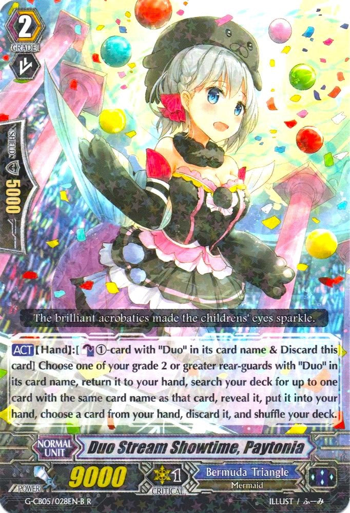 Duo Stream Showtime, Paytonia (Black) (G-CB05/028EN B) [Prismatic Divas]
